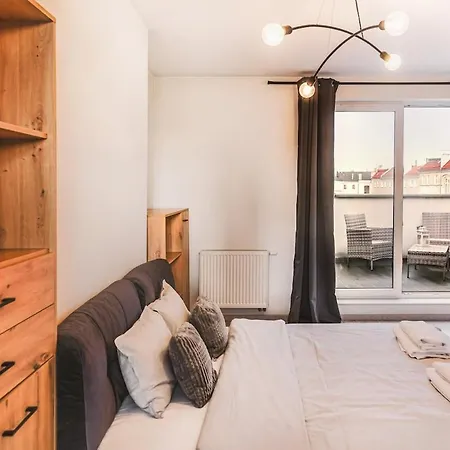 Apartament Luksus W Centrum 4 Balkony I Parking